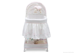 Delta Children Tulip Garden (665) Slumber Time Elite Gliding Bassinet, Front View e2e