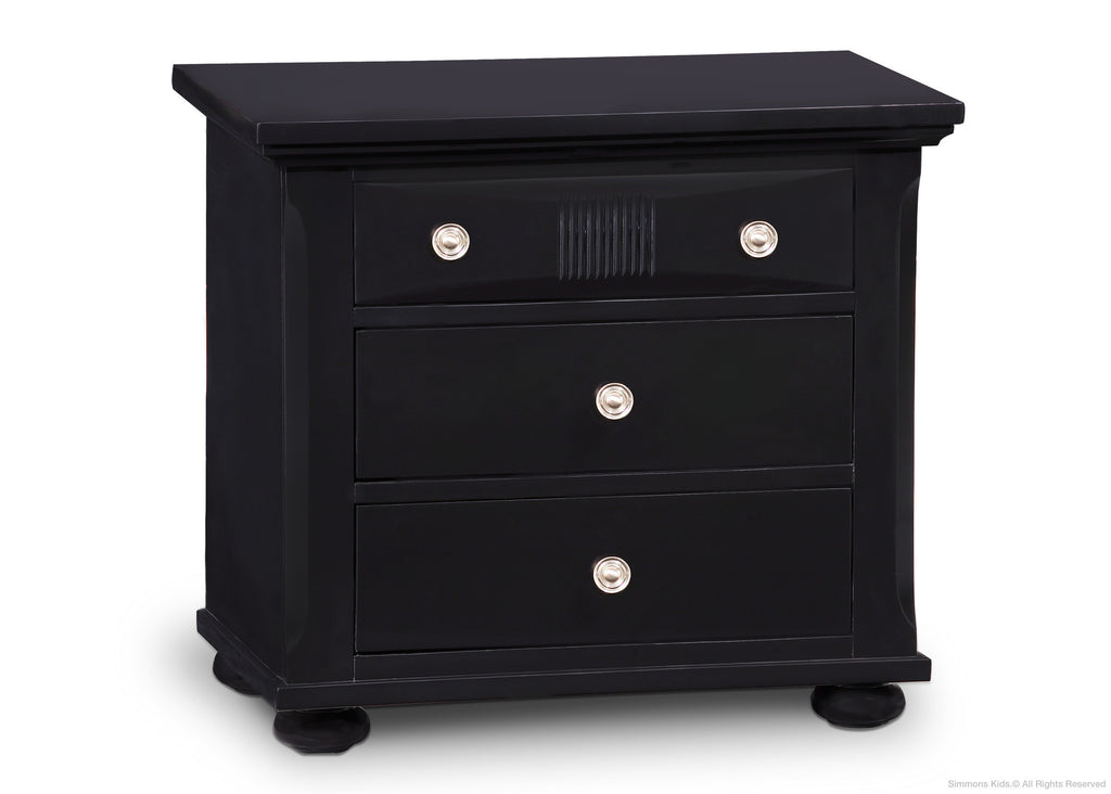 Simmons Kids Black (001) Impressions Night Stand a2a