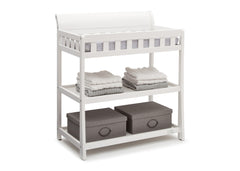Simmons Kids White Ambiance (108) Madisson Changing Table with props a2a