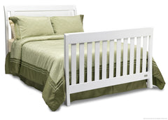 Simmons Kids White Ambiance (108) Madisson Crib 'N' More, Full-Size Bed Conversion a5a