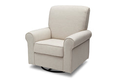 Simmons Kids Sand (921) Avery Upholstered Glider, Left Side View e4e