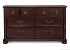 Simmons Kids Molasses (226) Highpoint Double Dresser (305030), Front View a1a