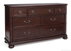 Simmons Kids Molasses (226) Hanover Park Double Dresser, Side View a2a