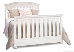 Simmons Kids Vintage White (120) Castille Crib 'N' More, Full-Size Bed Conversion a7a