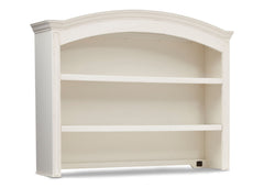 Simmons Kids Vintage White (120) Castille Bookcase & Hutch, Side View a1a