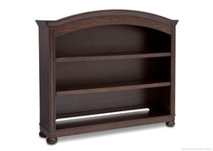 Simmons Kids Antique Espresso (915) Castille Bookcase & Hutch, Side View with atop Base b2b