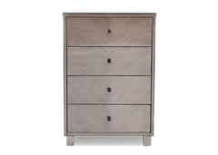 Simmons Kids Stained Grey (054) Bellante Chest (319040) Front View a1a
