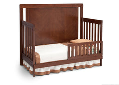 Simmons Kids Espresso Truffle (208) Chevron Crib 'N' More, Toddler Bed Conversion b3b