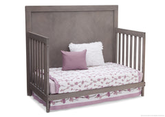 Simmons Kids Stained Grey (054) Bellante 4-in-1 Crib, Day Bed Conversion b3b