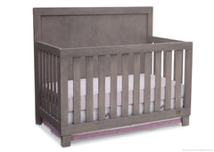 Simmons Kids Stained Grey (054) Bellante 4-in-1 Crib, Crib Conversion b2b