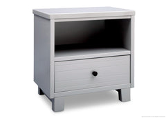 Simmons Kids Grey (026) Rowen Nightstand, Side View a2a