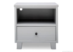 Simmons Kids Grey (026) Rowen Nightstand, Front View a1a