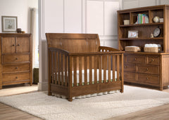 Simmons Kids Chestnut (223) Kingsley Crib 'N' More, Crib Conversion in Setting a1a