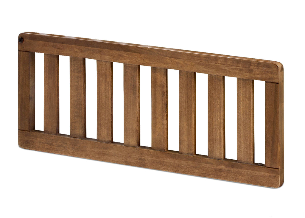 Simmons Kids Weathered Chestnut (223) Toddler Guardrail (324725), Side View a1a