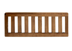 Simmons Kids Weathered Chestnut (223) Toddler Guardrail (324725), Front View a2a