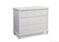 Simmons Kids Bianca (130) Belmont 4 Drawer Dresser, without Changing Top Option b1b