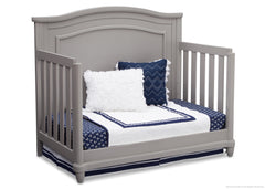 Simmons Kids Grey (026) Belmont 4-in-1 Crib, Day Bed Conversion a5a