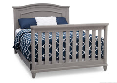 Simmons Kids Grey (026) Belmont 4-in-1 Crib, Full-Size Bed Conversion a6a