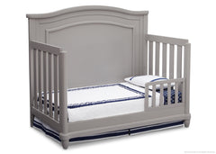 Simmons Kids Grey (026) Belmont 4-in-1 Crib, Toddler Bed Conversion a4a
