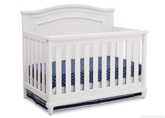 Simmons Kids Bianca (130) Belmont 4-in-1 Crib, Crib Conversion b1b