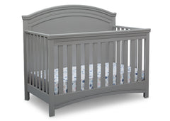 Simmons Kids Grey (026) Emma Crib 'N' More Right Facing View a3a