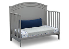 Simmons Kids Grey (026) Emma Crib 'N' More Angled Day Bed Conversion View a5a