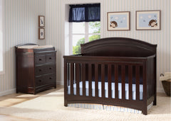 Simmons Kids Black Espresso (907) Emma Crib 'N' More Room View b1b