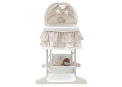 Delta Children Briarwood (272) Rocking Bassinet Front View b2b