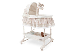 Delta Children Briarwood (272) Rocking Bassinet Side View b1b