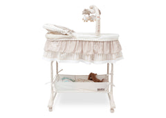 Delta Children Briarwood (272) Rocking Bassinet Full Side View b3b