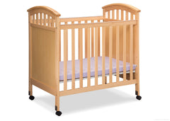 Delta Children Natural (260) Americana Cozy Crib Side View c1c