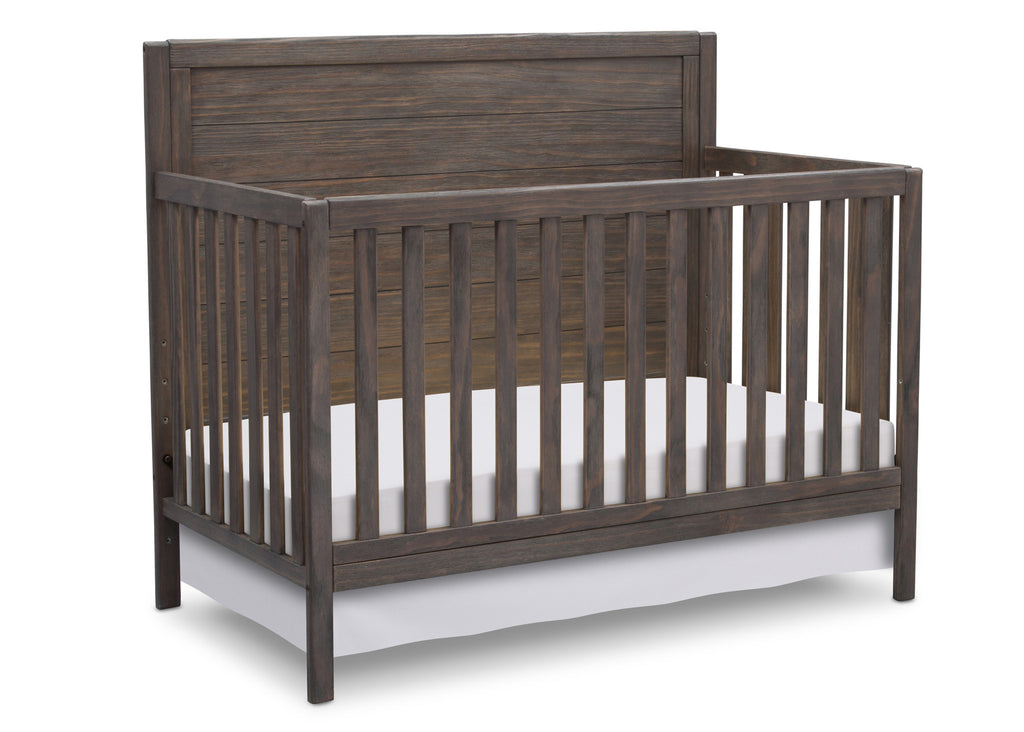 Rustic sales oak crib
