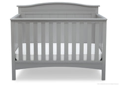 Delta Children Grey (026)  Bennette 4-in-1 Crib Front View a2a