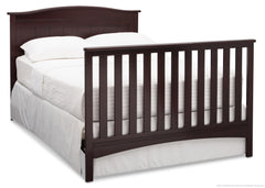 Delta Children Dark Chocolate (207) Bennette 4-in-1 Crib Full Bed Conversion c6c