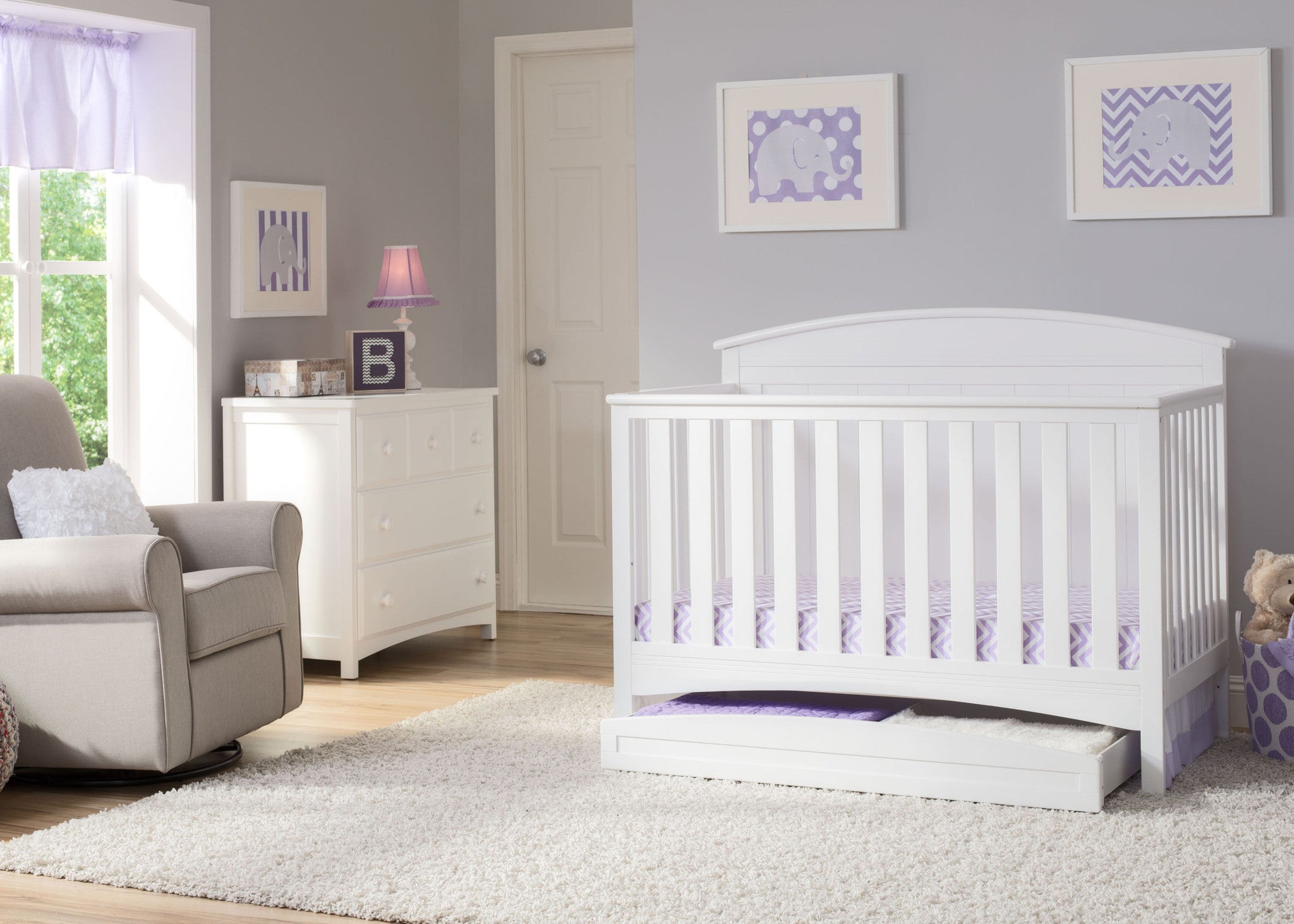 Archer 4 in 1 Crib deltaplayground
