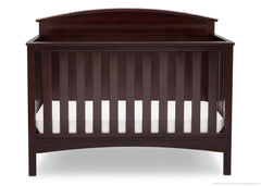 Delta Children Dark Chocolate (207) Archer 4-in-1 Crib Front View c3c