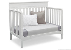 Delta Children Bianca (130) Fabio 4-in-1 Crib Side View, Day Bed Conversion a5a