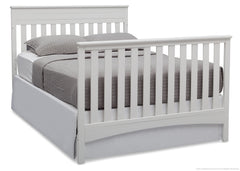 Delta Children Bianca (130) Fabio 4-in-1 Crib, Full-Size Bed Conversion a6a