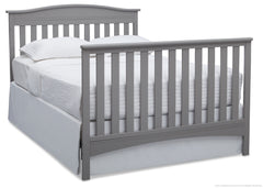 Delta Children Grey (026) Baker 4-in-1 Crib Full Bed Conversion a6a