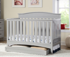 Delta Children Grey (026) Baker 4-in-1 Crib In Nursery a1a