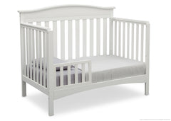 Delta Children Bianca (130) Baker 4-in-1 Crib Toddler Bed Conversion Side View b4b