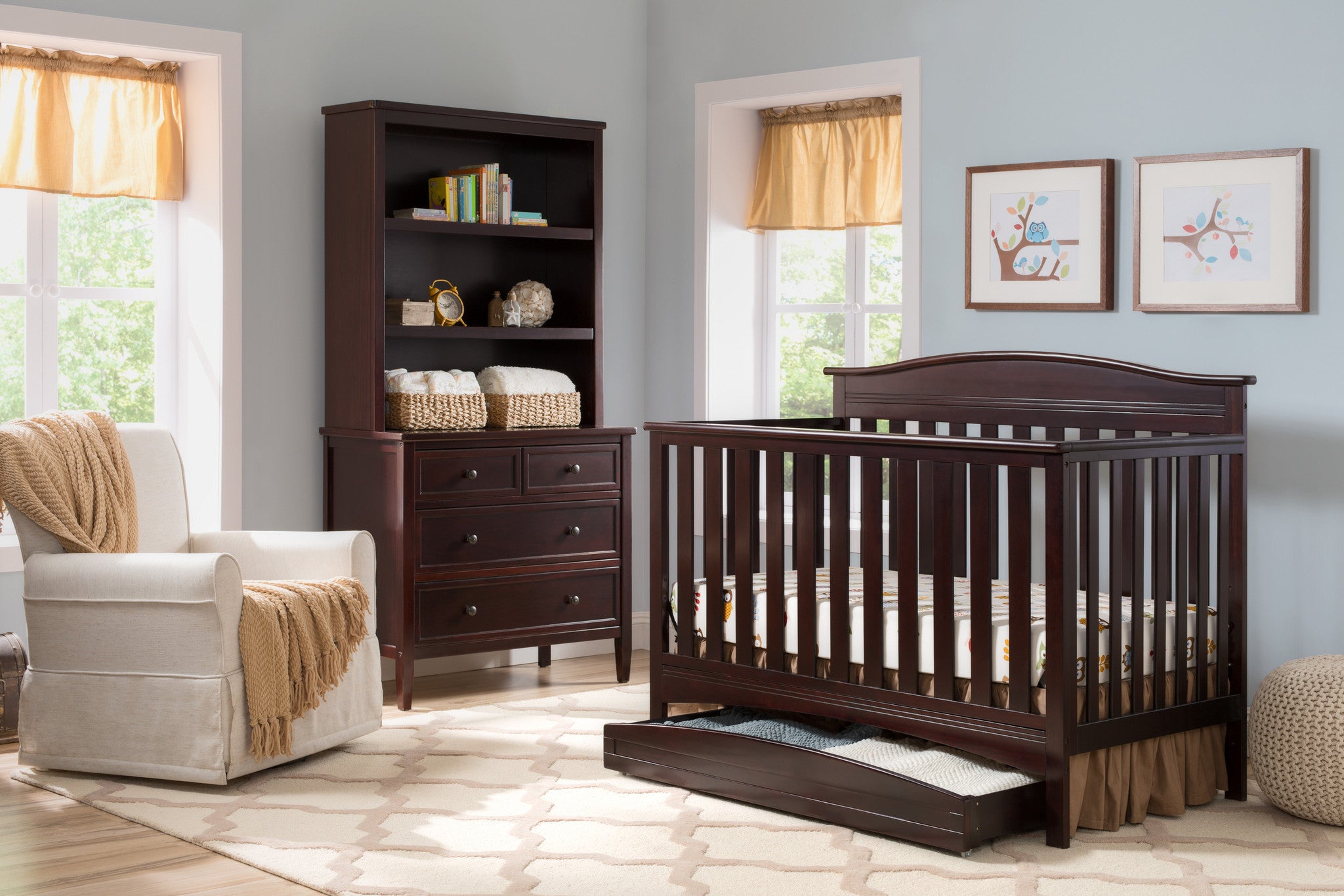 Baker 4 in 1 Crib deltaplayground