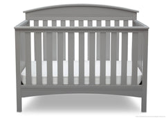 Delta Children Grey (026) Abby 4-in-1 Crib Front View a1a