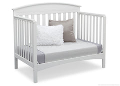 Delta Children Bianca (130) Abby 4-in-1 Crib Daybed Conversion Side View b4b