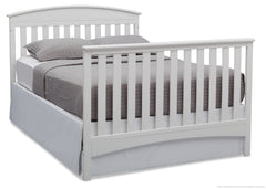 Delta Children Bianca (130) Abby 4-in-1 Crib Full Bed Conversion with Footboard b5b
