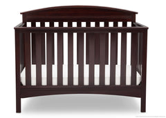 Delta Children Dark Chocolate (207) Abby 4-in-1 Crib Front View c2c