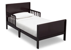 Delta Children Fancy Toddler Bed, Dark Chocolate (207), Right View, c2c