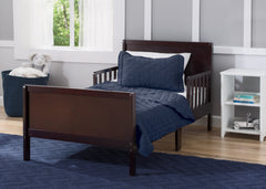 Delta Children Fancy Toddler Bed, Dark Chocolate (207), Room View, c1c