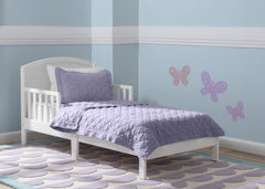 Delta Children Abby Toddler Bed, Bianca (130), Room View, b1b