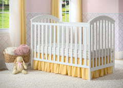 Delta Children White (100) Arbour 3-in-1 Crib, Detailed View a2a